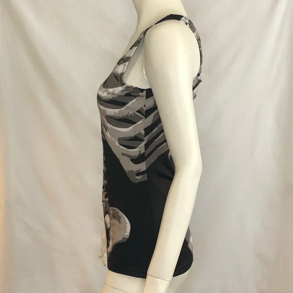 Skeleton woman’s spandex tank top - Picture 2 of 9